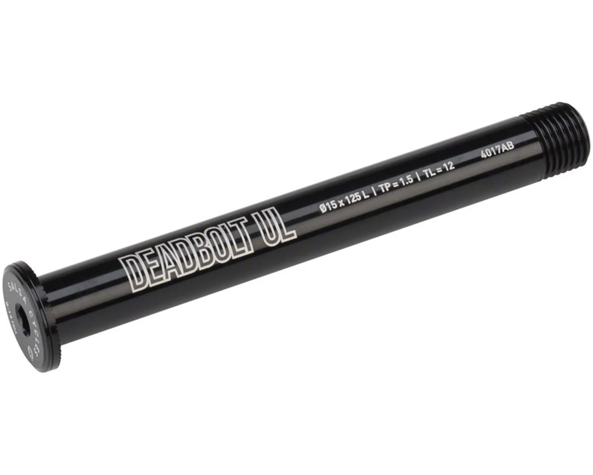 Salsa Deadbolt Ultralight Thru-Axle (125mm) (12mm Thread Length) (15 x 100mm) (1.5mm)